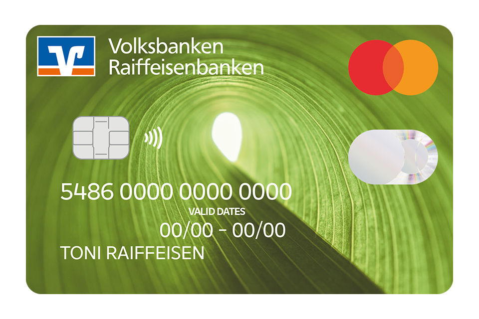Kartenabbildung der Naturliebe Karte als Mastercard